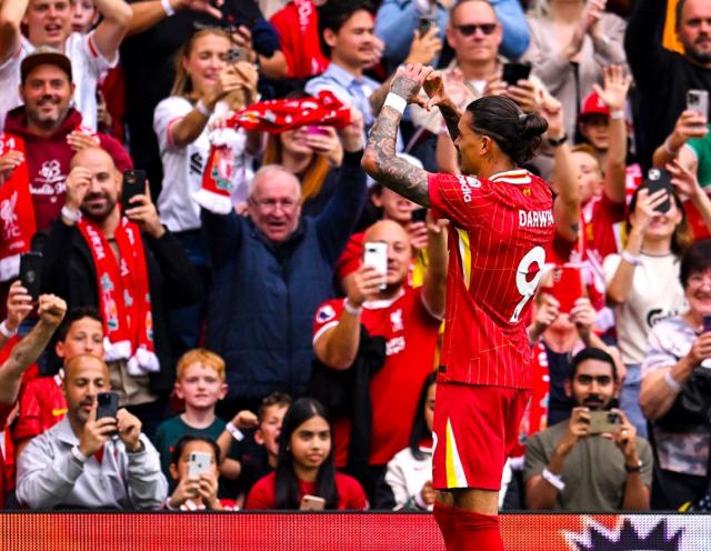 【英超】迪亚斯双响，努涅斯世界波，利物浦3比0樱桃